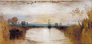 Joseph Mallord William Turner Chichester Canal (mk31) painting